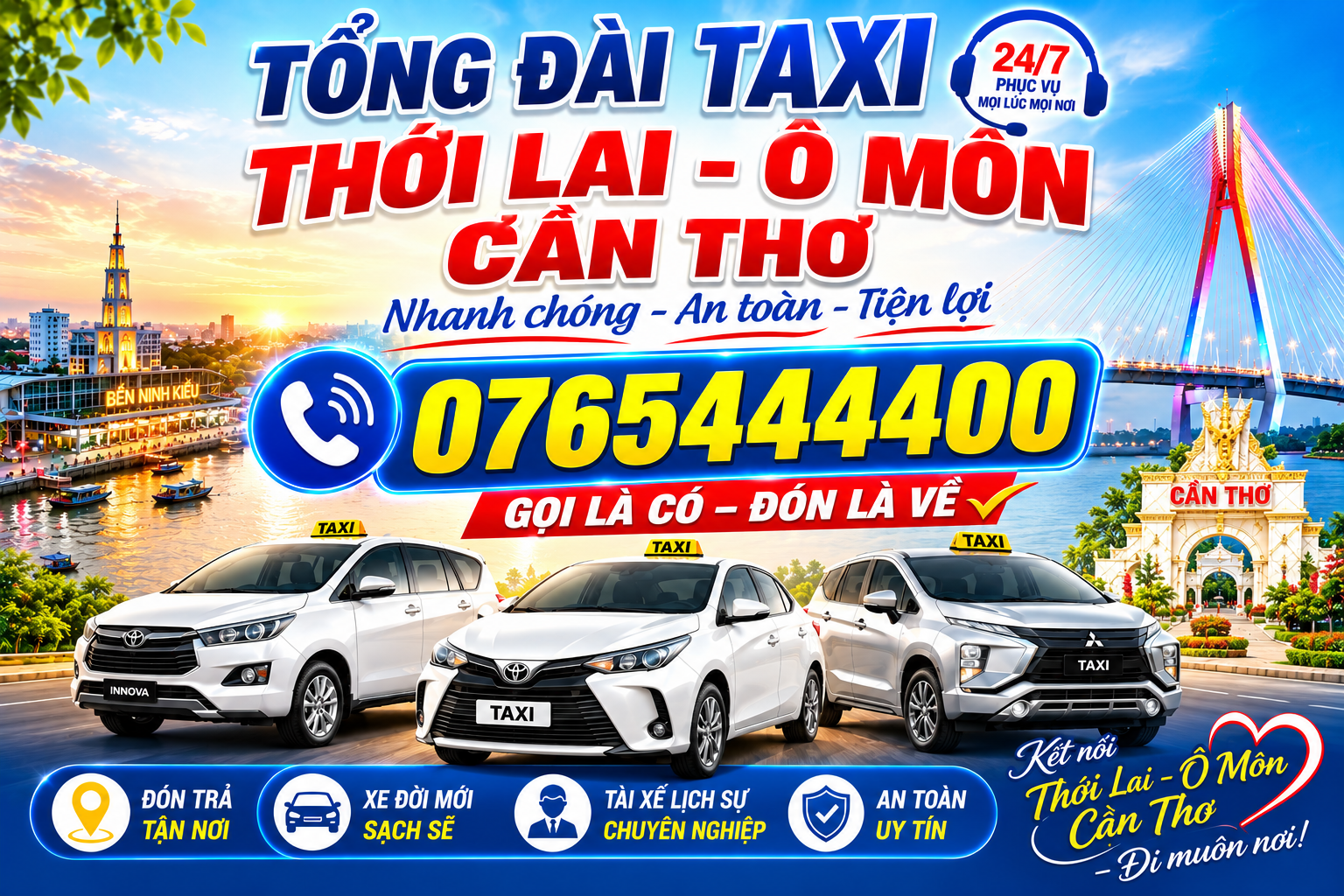 taxi thới lai ô môn cần thơ